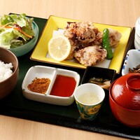 大山鶏の秘伝塩麹から揚げ御膳 3個入り