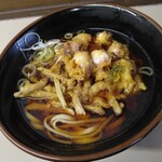 山田屋 - ゲソ天 細うどん／470円
            ごぼう天／110円