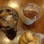 カフェ チルコリーノ - 20130517　900円ランチセット　自家製生麵かぶの白いラグーソース他