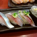 沖寿司 - 料理写真:青物4貫