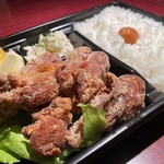 さつま黒千代香 - 唐揚げ弁当