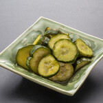 homemade pickled cucumbers