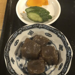 Nihonshu Hotaru - 小鉢と漬物