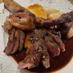 渡辺料理店 - メインは蝦夷鹿のローストカシスソース