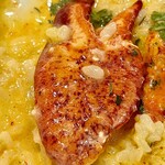 渡辺料理店 - とてもきれいにハサミの肉も盛り付けてあってまた溜息ｗ