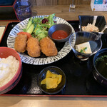 Yumesakaba Shimamura - かにクリームコロッケ定食