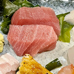 都寿司 - 大トロ並みに脂の乗った中トロが素晴らしかった