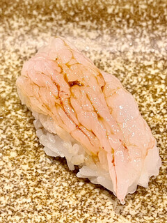 都寿司 - 甘海老も美味し過ぎてお代わり　お造りより甘く感じます
