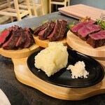 赤身肉ステーキダイナー アカウシ - 