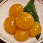 Akitahinaiji Doriseisan Sekininsha Nomise Honke Abeya - 金柑の醤油漬けも大変美味しいです