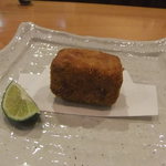 日本料理 たかむら - 2013/05　ワタリガニのクリームころけ。