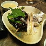 寿司　とし - カラス貝の造り