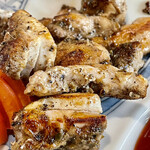 お好み焼き 鉄ちゃん - すかさずジャークチキンを追加注文