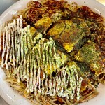 お好み焼き 鉄ちゃん - ああ待ち焦がれた肉玉そばダブルが目の前に