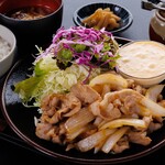 Koubaiya - 信玄豚生姜焼き定食