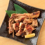 Grilled bone-in chicken thigh