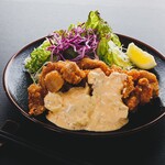 Koubaiya - 信玄鶏唐揚げ定食（タルタルソース）