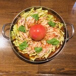 日本のお酒とごはんのお店 ムロマニ - 忘年会コース限定「ミルフィーユ鍋（トマト）」