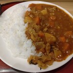 Oomiya Sanchoku Ichiba - ゴロゴロ肉野菜のカレー アップ！