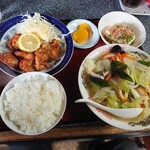 ちゃんぽん長崎屋 - 鶏から揚げ定食