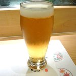 Sushi Shunsai Takano Ha - 生ビール