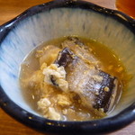 濱燒海鮮居酒屋 大庄水產 前橋店 - お通し（牡蠣とアナゴの卵とじ）