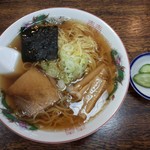 橋本屋 - 料理写真:橋本屋分店　中華そば　400円