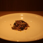 RISTORANTE IL NODO - 小田原志村さんの無農薬米リゾット 天城の12ヵ月アマゴ