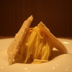 RISTORANTE IL NODO - ”サツマイモブラン”梨 ほうじ茶アップ