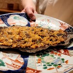 銀座 しのはら - 朴葉味噌