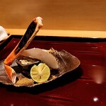 銀座 しのはら - 焼き蟹