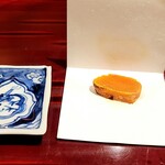 銀座 しのはら - 中にはカラスミ