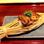 銀座 しのはら - 穴子の苞蒸