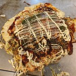 Hiroshima Okonomiyaki Jei - ソバ肉玉です。（2022.10 byジプシーくん）