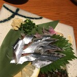 咲か蔵 - 221031月　北海道　さかな・寿司・串焼 咲か蔵 札幌店　さんまのお造り780円＋税