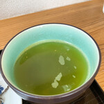 エムカフェ - また、この抹茶入りのお茶が美味しいんです！