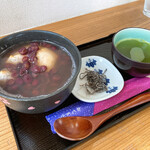 エムカフェ - 丹波大納言ぜんざい
