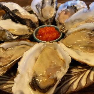 Raw Oyster and grilled Oyster full of flavor◆Limited menu also available