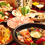 酒菜 - お刺身、あぐー豚のしゃぶしゃぶ、飲み放題コースもあります！厳選食材をご堪能あれ♪