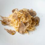 Today's tagliolini made with seasonal ingredients [fresh pasta]