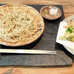 手打ち蕎麦 成冨 - 野菜天せいろ1,980円