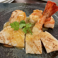 ステーキハウス 吉池 - 海鮮盛り合わせ