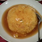 五修堂 - カニ玉あんかけご飯（６８０円）です。２０１３年５月