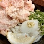 讃岐うどん えん家 - かしわ天Zoom(^^♪