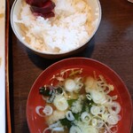 ティアラホテル札幌すすきの  - ご飯、味噌汁