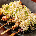 Assorted onion yakitori