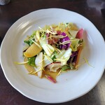 職人館 - 紅玉と無農薬野菜のサラダ