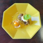 職人館 - さつま芋のお餅 リコッタチーズ 鬼灯