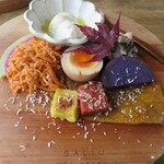凪晴食堂 - 料理写真:前菜やさいプレート