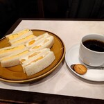 はまの屋パーラー - セットのブレンドコーヒー